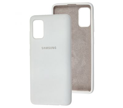 Чохол для Samsung Galaxy A41 (A415) Silicone Full білий