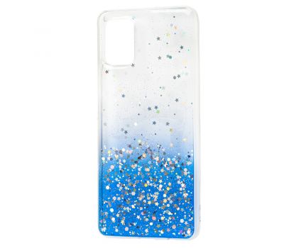 Чохол для Samsung Galaxy A51 (A515) Wave confetti white/blue