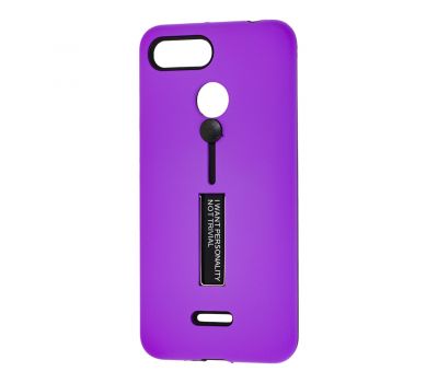 Чохол для Xiaomi Redmi 6 Kickstand фіолетовий