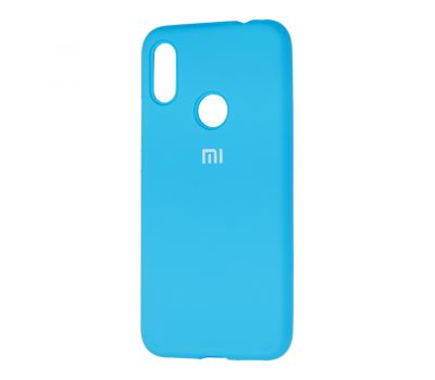 Чохол для Xiaomi Redmi Note 7 / 7 Pro Silicone Full яскраво-блакитний