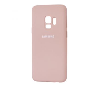 Чохол для Samsung Galaxy S9 (G960) Silicone Full рожевий пісок 2308864