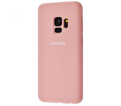 Чохол для Samsung Galaxy S9 (G960) Silicone Full рожевий пісок 2308863