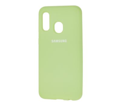 Чохол для Samsung Galaxy A40 (A405) Silicone Full м'ятний