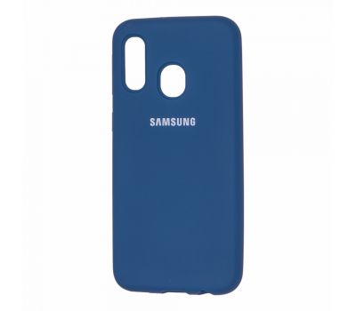 Чохол для Samsung Galaxy A40 (A405) Silicone Full синій