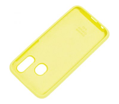Чохол для Samsung Galaxy A40 (A405) Silicone Full лимонний 2308260