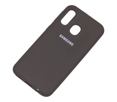 Чохол для Samsung Galaxy A40 (A405) Silicone Full оливковий 2308265