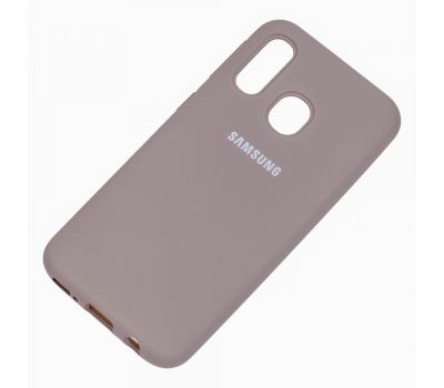Чохол для Samsung Galaxy A40 (A405) Silicone Full сірий 2308280