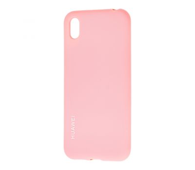 Чохол для Huawei Y5 2019 Silicone cover рожевий