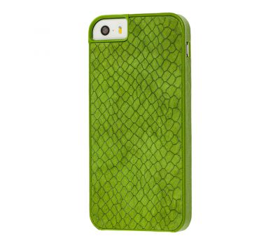 Чохол Rock Royal для iPhone 5 зелений крокодил