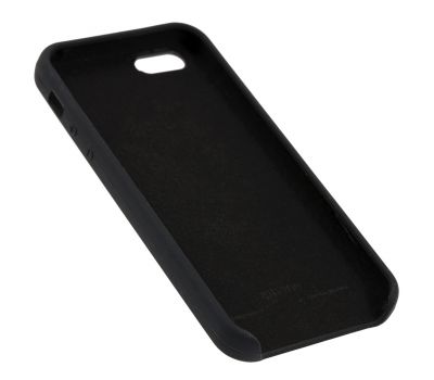 Чохол Silicone для iPhone 5 case чорний 2311567