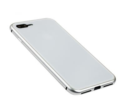 Чохол для iPhone 7 Plus / 8 Plus Magnet Glass білий 2311533