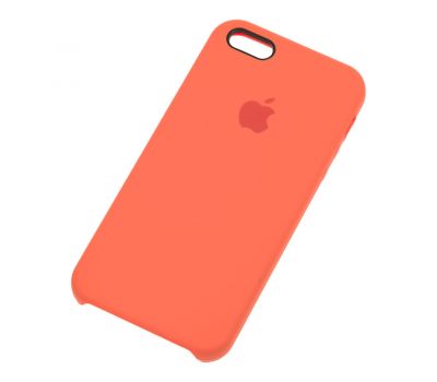 Чохол silicone case для iPhone 5 Silicone case абрикосовий 2311735