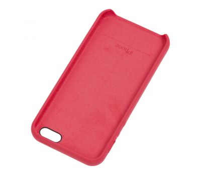 Чохол silicone case для iPhone 5 блідо-червоний 2311825