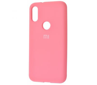 Чохол для Xiaomi Mi Play Silicone Full світло-рожевий