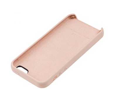 Чохол Silicone для iPhone 5 case pink sand 2311570