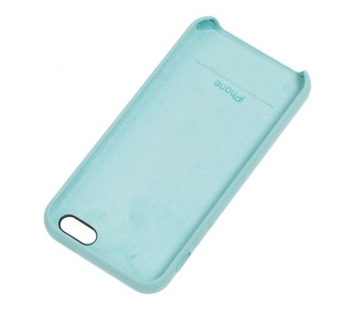 Чохол silicone case для iPhone 5 м'ятний 2311778