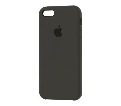 Чохол silicone case для iPhone 5 dark olive