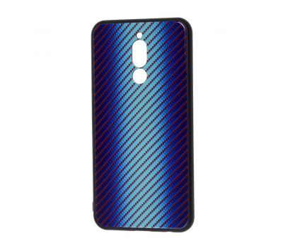 Чохол для Xiaomi Redmi 8 Carbon Gradient Hologram "блакитний" 2314153
