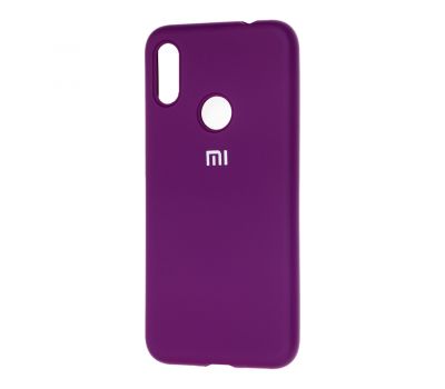 Чохол для Xiaomi Redmi Note 7 / 7 Pro Silicone Full фіолетовий / grape