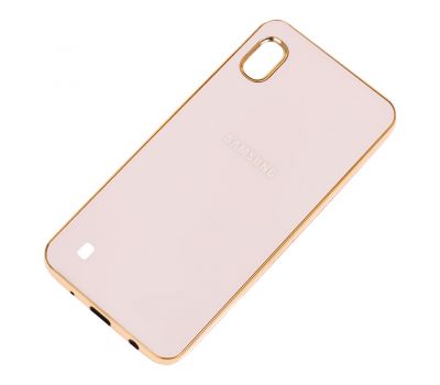 Чохол для Samsung Galaxy A10 (A105) Silicone case (TPU) золотистий 2321033