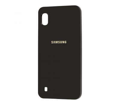 Чохол для Samsung Galaxy A10 (A105) Silicone case (TPU) чорний