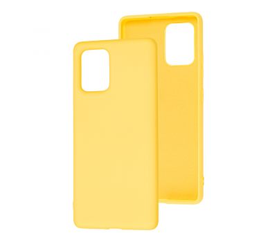 Чохол для Samsung Galaxy S10 Lite (G770) Full without logo neon yellow