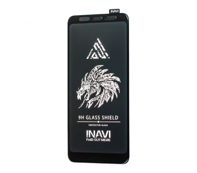 Захисне скло для Samsung Galaxy A7 2018 (A750) Inavi Premium чорне (OEM)
