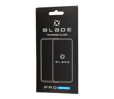 Захисне скло Samsung Galaxy A01 (A015) Full Glue Blade Pro чорне 2328460