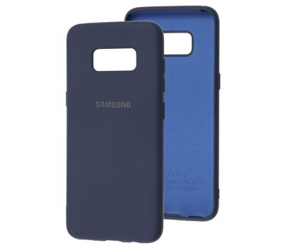Чохол для Samsung Galaxy S8 (G950) Silicone Full темно-синій / midn blue
