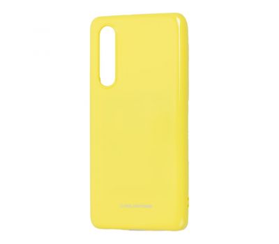 Чохол для Huawei P30 Molan Cano Jelly глянець жовтий