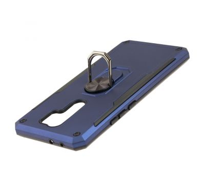 Чохол для Xiaomi Redmi 9 SG Ring із кільцем синій 2332086