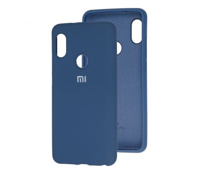 Чохол для Xiaomi Redmi Note 5 / Note 5 Pro Silicone Full синій / navy blue