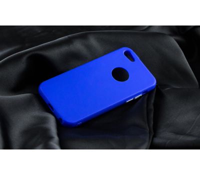 Чохол для iPhone 5 SMTT силіконовий синій 2339150