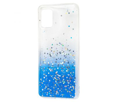 Чохол для Samsung Galaxy A31 (A315) Wave confetti white/blue