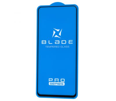 Захисне скло для Xiaomi Mi 10T Lite / Poco X3 Full Glue Blade Pro чорне