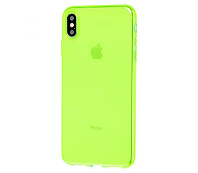Чохол для iPhone Xs Max X-Level Rainbow зелений