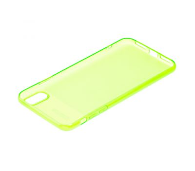 Чохол для iPhone Xs Max X-Level Rainbow зелений 2351514