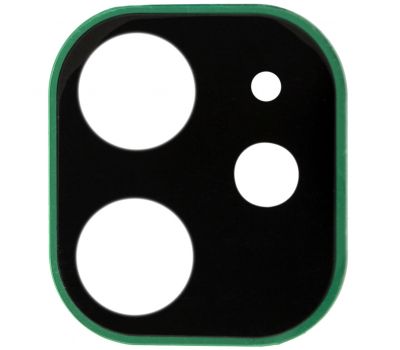 Захисне скло для камери iPhone 11 Wsfive чорно-зелене