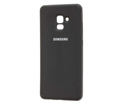 Чохол Samsung Galaxy S8+ (G955) Silicone cover чорний 238034