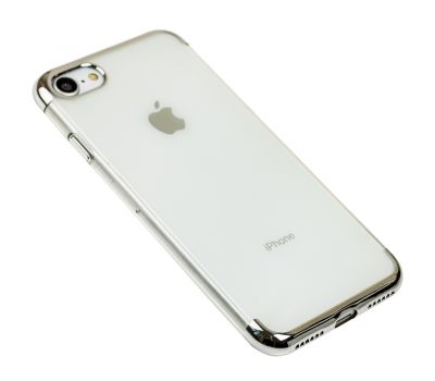 Чохол Shining для iPhone 7/8 з окантовкою сріблястий 2403843