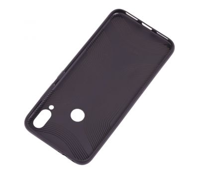 Чохол для Xiaomi Redmi Note 7 / 7 Pro Leather + блискітки чорний 2407663