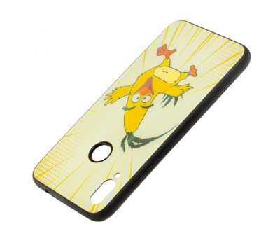 Чохол для Xiaomi Redmi Note 7 / 7 Pro glass "Angry Birds" Chuck 2407550