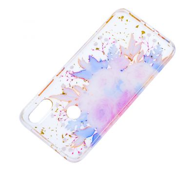 Чохол для Xiaomi Redmi Note 7 / 7 Pro Flowers Confetti "кущова троянда" 2407508