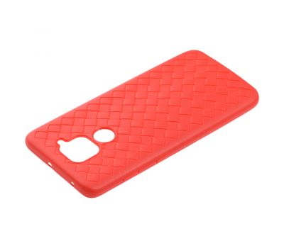 Чохол для Xiaomi Redmi Note 9 Weaving case червоний 2409613