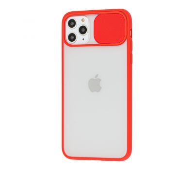 Чохол для iPhone 11 Pro LikGus Camshield camera protect червоний