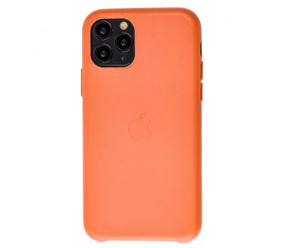 Чохол для iPhone 11 Pro Leather classic "orange"