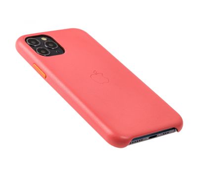 Чохол для iPhone 11 Pro Leather classic "peony pink" 2412914