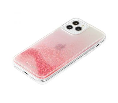 Чохол для iPhone 11 Pro Gcase star whispen mate блискітки вода рожевий 2412682