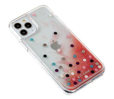 Чохол для iPhone 11 Pro Gcase star whispen dot блискітки вода рожевий 2412676