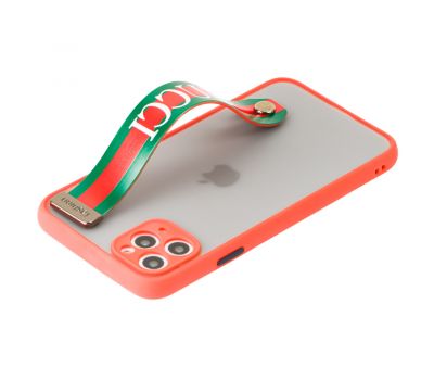 Чохол для iPhone 11 Pro WristBand G III червоний 2412146